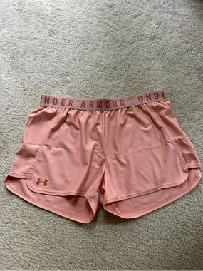 Under Armour Coral Women's Athletic Shorts